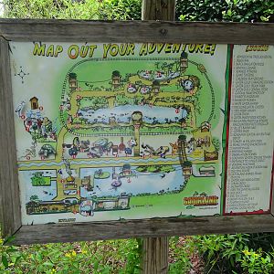 Park Map at Gatorland