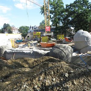 Elephant construction site