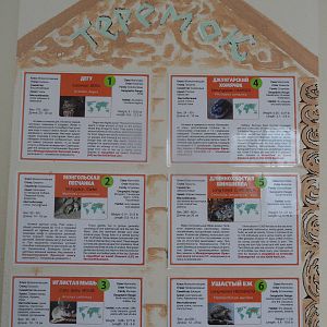 Small mammals signage