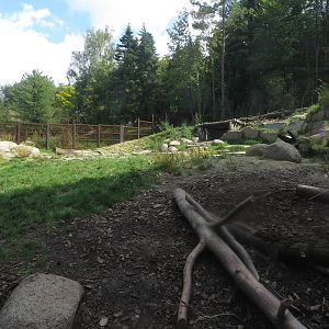 1st Polar bear enclosure