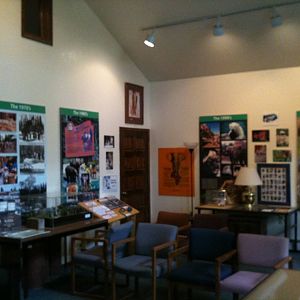 Interior of Alaska Zoo Heritage Center