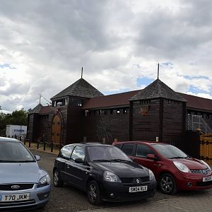 Outside view of the castle zoo-06/07/2014