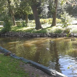 Walk-through enclosure