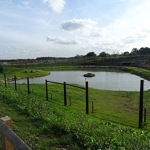 Polar Bear Exhibit at Yorkshire Wildlife Park