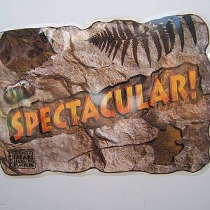 Sign for new exhibit next year