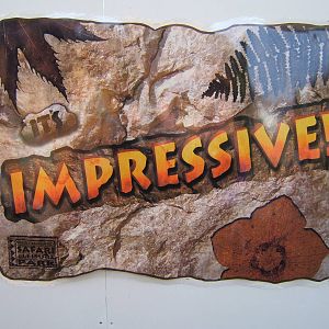 Sign for new exhibit next year