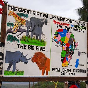 Rift Valley Sign