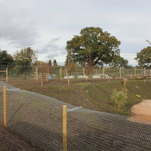 Finished hunting dog enclosure 26-10-14