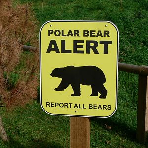 Signage Example at Yorkshire WP, 28/10/14