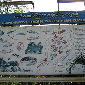 map signboard