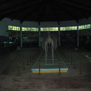 interior of aquarium building