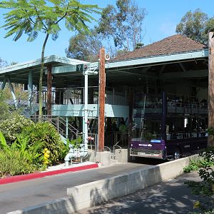 Entrance Area - Bus Tour Loading Station
