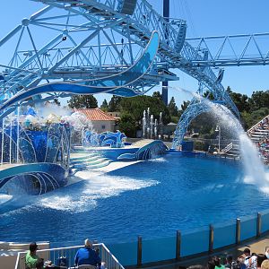 Dolphin Stadium - Blue Horizons Show