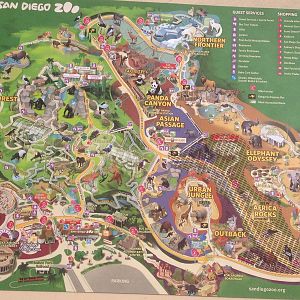 New Map showing Africa Rocks opening.