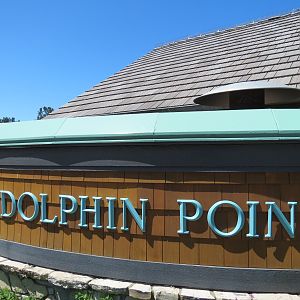 Dolphin Point - Entry Sign