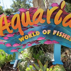 Aquaria: World of Fishes - Sign