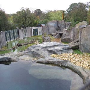 Polar bear enclosure, Franz Josef Land, October 2014.