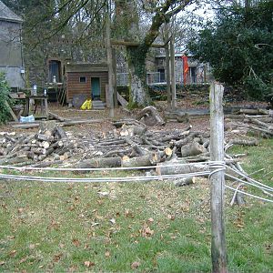 Front lawn dartmoor zoo
