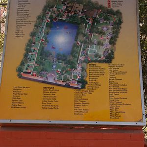 Map of the Central Zoo, Patan