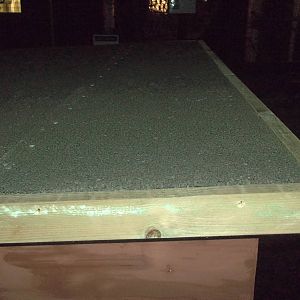 New shelter for aviary at bottom of zoo, 13th December 2014