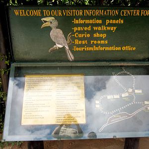 Information at the Entrance Gate