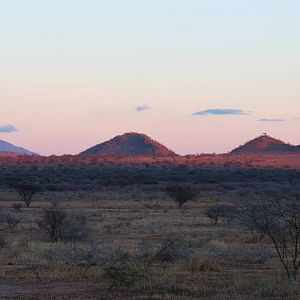 Sunset - last rays on the Naitolia Hills