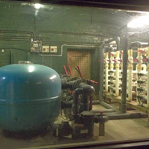 Filtration room in Aquarium, 27th October 2014