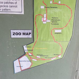Ti Point Reptile Park Map