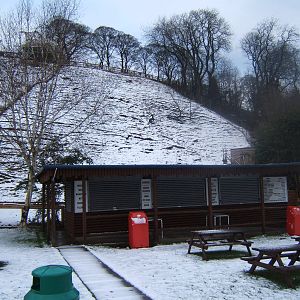 View of Gelada enclosure