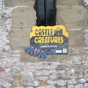 Sign for new exhibit