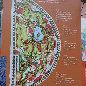 Zoo Map with Zoo 360 Trails