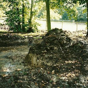 Excavating a pool, 23rd September 2000