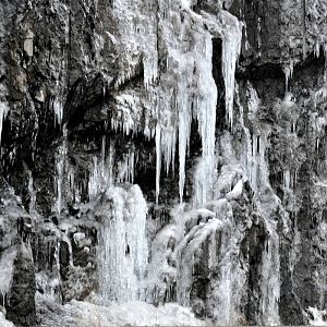 Ice along the Turnagain Arm