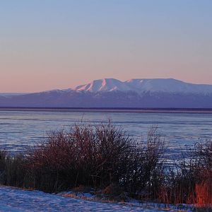 Sleeping Lady at Sunset - Alaska