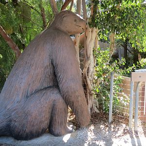 Elephant Odyssey - Extinct Jeffersons Ground Sloth Statue