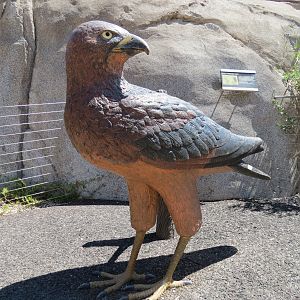 Elephant Odyssey - Extinct Daggetts Eagle Statue