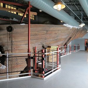 Wild Arctic - Exhibit Path Upper Floor and Simulated Shipwreck