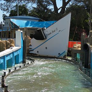 Shipwreck Rapids - Ride Between 2 Sea Turtle Exhibits