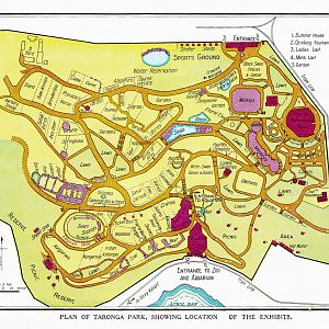 Map of Taronga, 1930