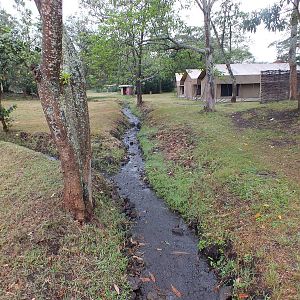 View at the camp I stayed on