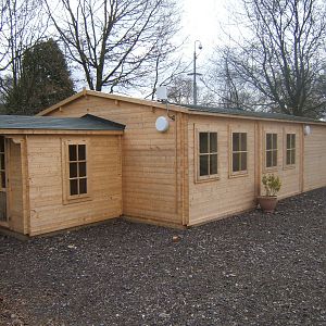 New classroom next to the Serval enclosure