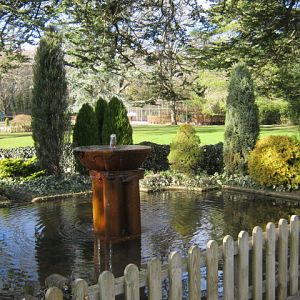 View showing artesian well