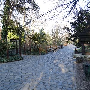 Madagascar entrance and hedgehog enclosure