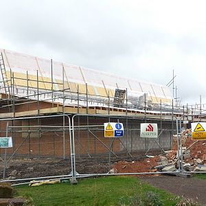 New RSPB visitor centre under construction