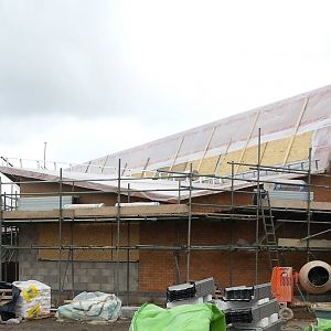 New RSPB visitor centre under construction