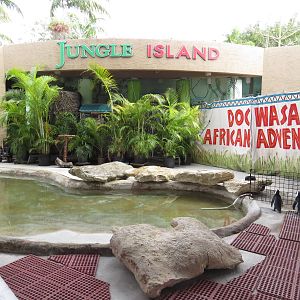 Penguin enclosure, March 2015