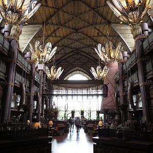 Jambo Lodge lobby, March 2015