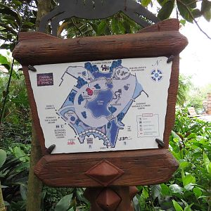 Map of pool area, March 2015