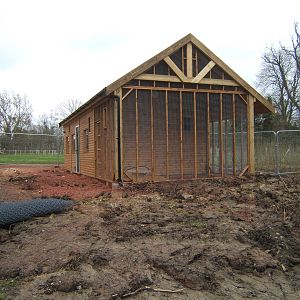 View of the new Lemur House