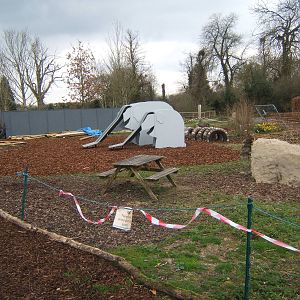 New Childrens play area next to Red River Hogs